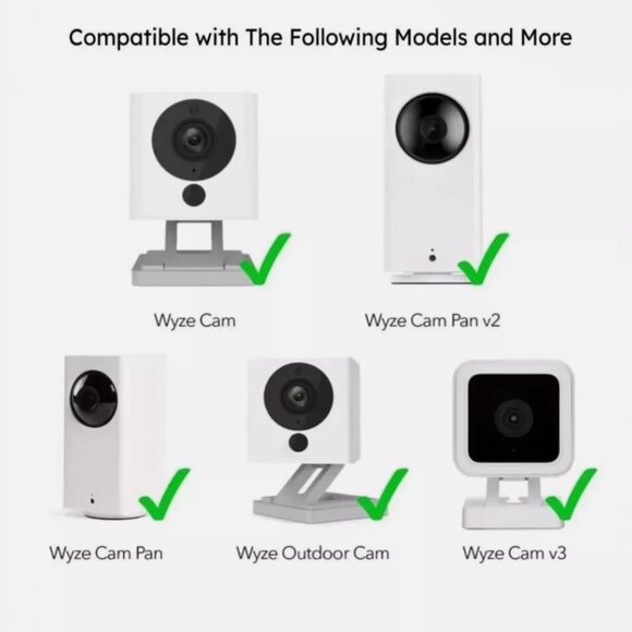 Security Camera Universal Mounting Bracket Adjustable Indoor/Outdoor Security - Picture 2 of 6